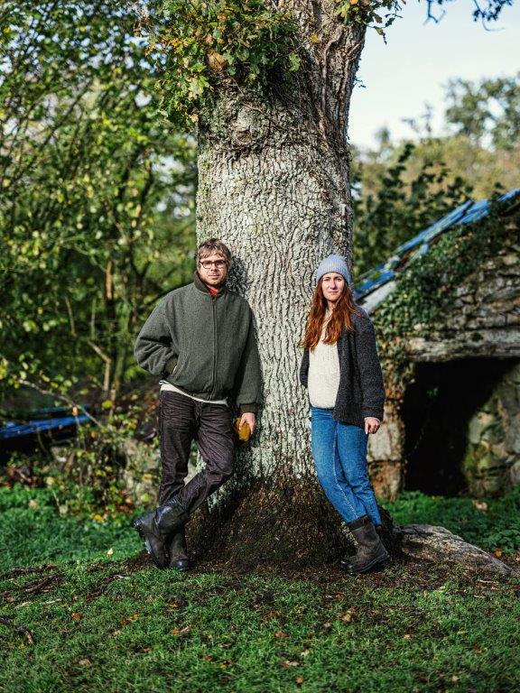 Sylvain et Juliette Co-fondateur de La Ferme Sans Nom 